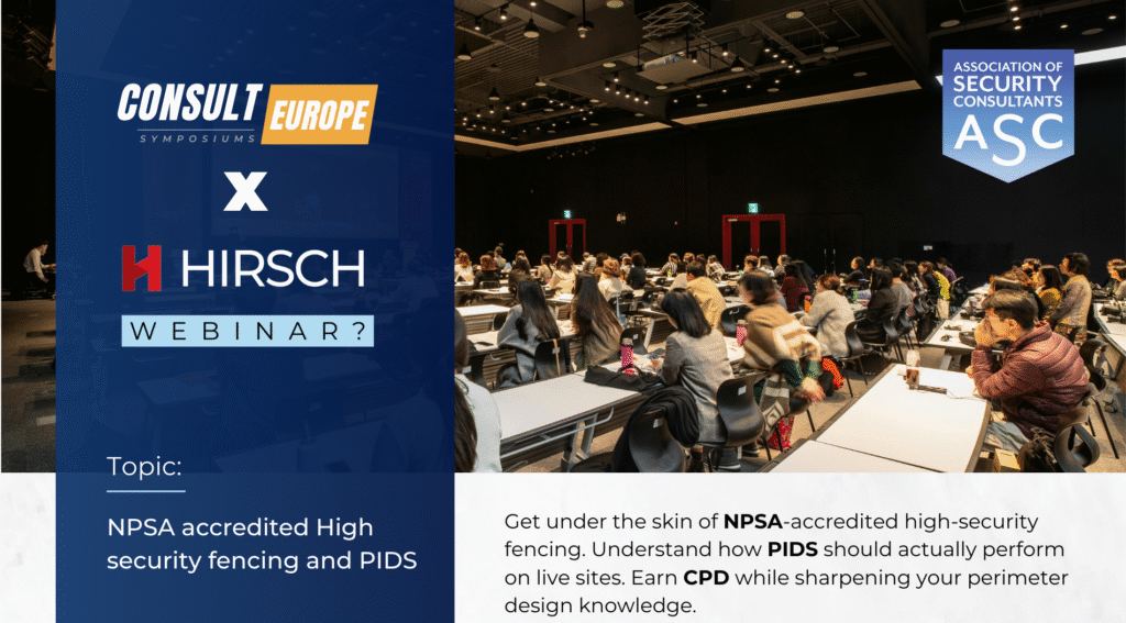 Webinar: NPSA-accredited high-security fencing and PIDS