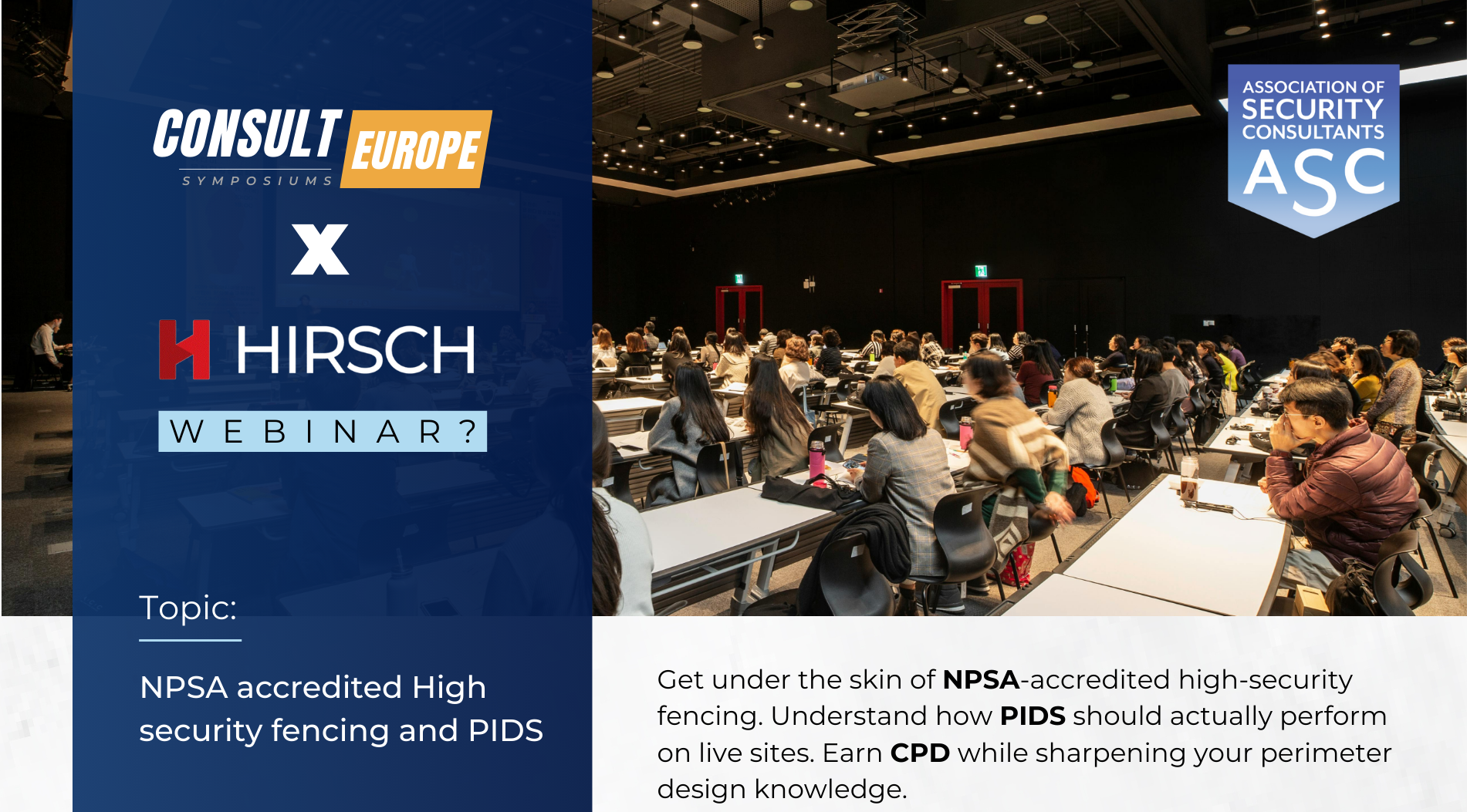 Webinar: NPSA-accredited high-security fencing and PIDS